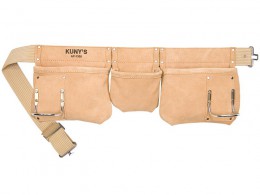 Kunys AP-1300 Carpenters Apron 5 Pocket Suede Leather £25.95